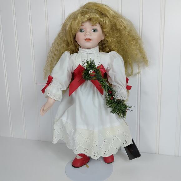 The House of Loyd Doll 14" tall Christmas themed - Picture 1 of 8